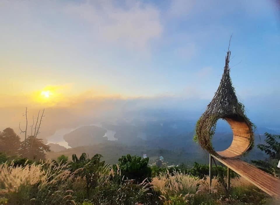 Một nơi ở đẹp tại Tà Đùng gần hồ